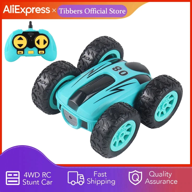

Mini RC Car 2.4 Ghz Drift Stunt Car Remote Control Rock Crawler Double-Sided Bounce Roll 360 Degree Flip Car Toys For Boys