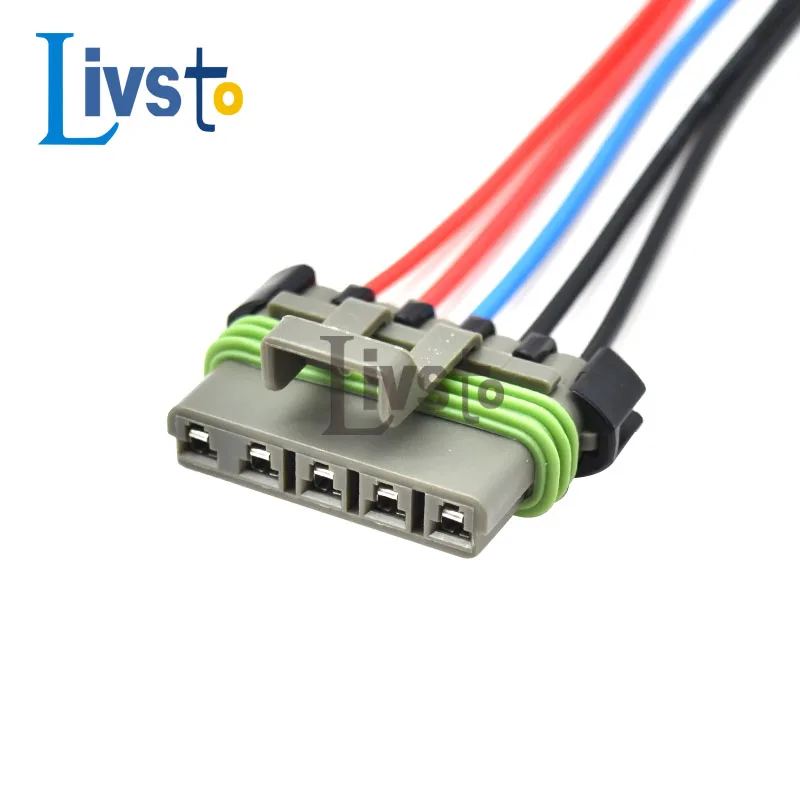 

5-контактный водонепроницаемый автомобильный жгут проводов Delphi, 1 комплект, гнездовой разъем для Buick Chevrolet 12084891