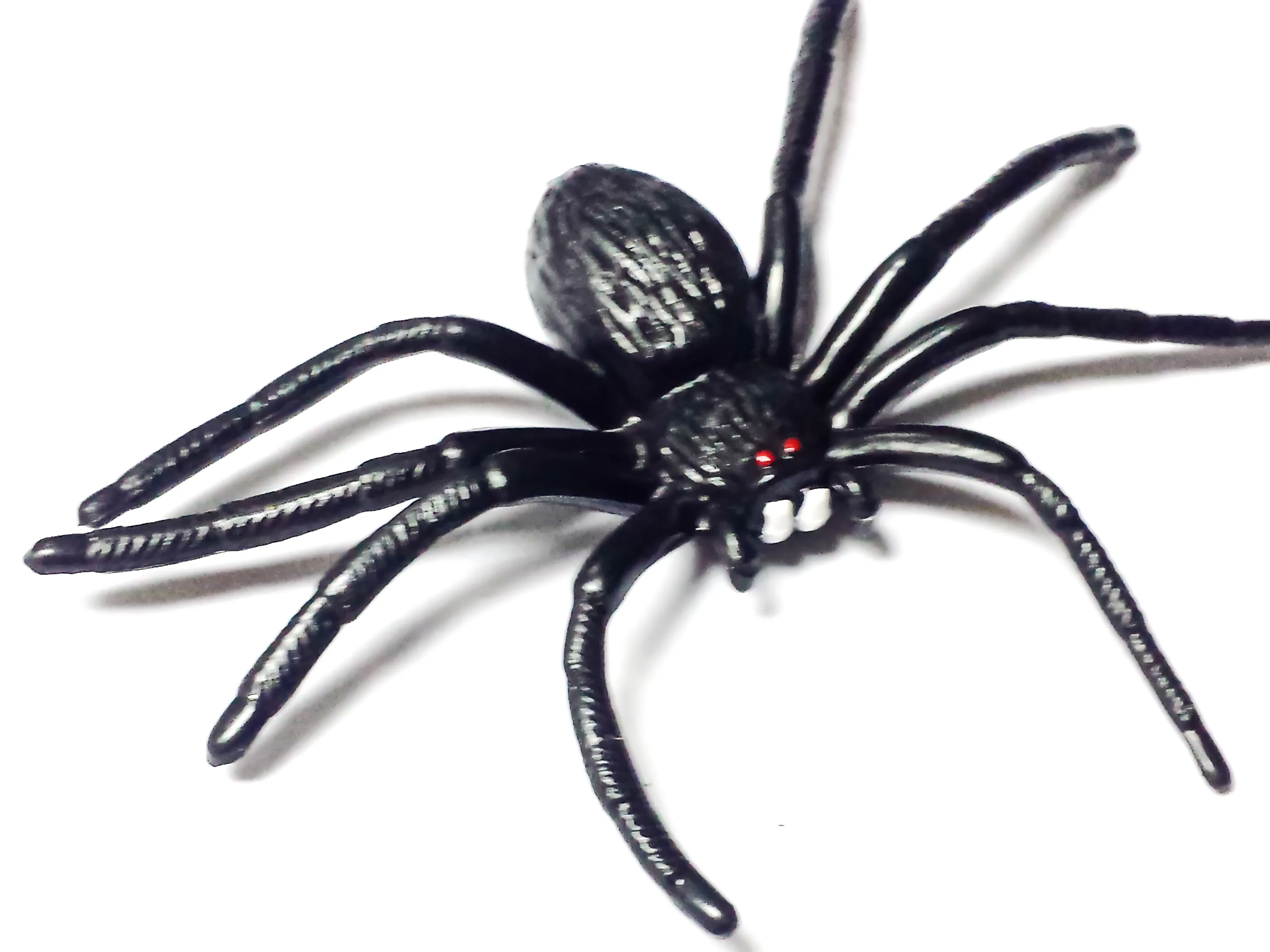 12 шт. черный паук искусственное украшение для Хэллоуина