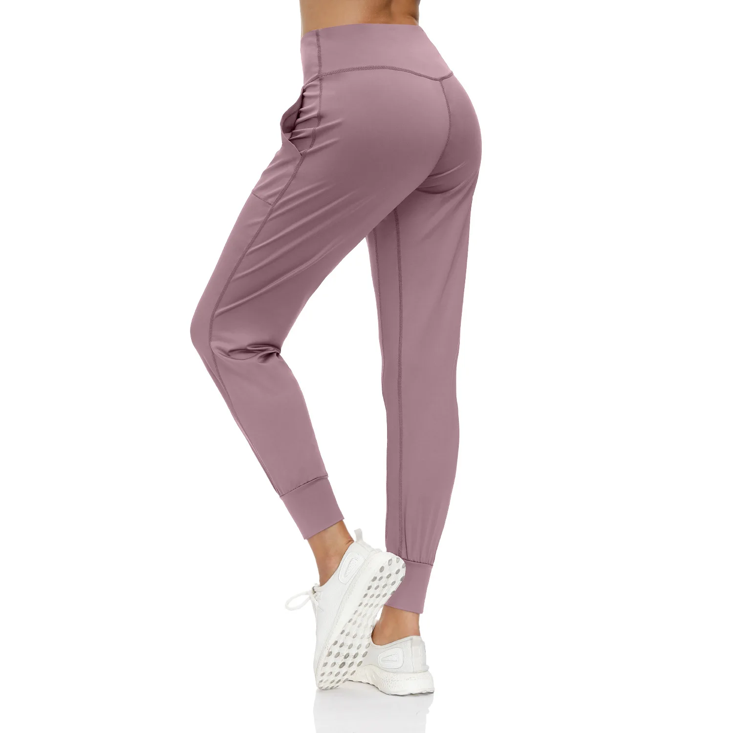 Lulubanana Women’s Joggers with Phone Pockets High Waist Athletic Workout Yoga Tapered Lounge Pants Joggers for Women