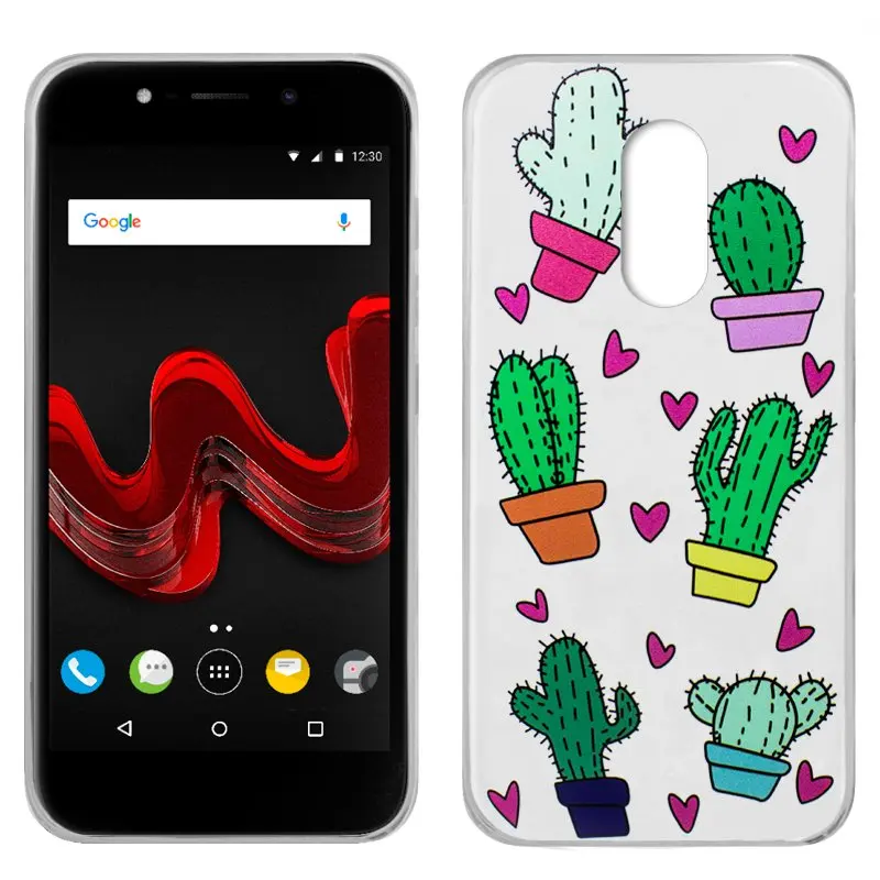 Чехол для Wiko Wim Lite с изображением кактуса | Мобильные телефоны и аксессуары