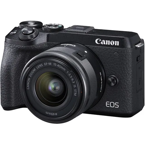 Новый однообъективной зеркальной камеры Canon EOS M6 Mark II беззеркальных цифровых