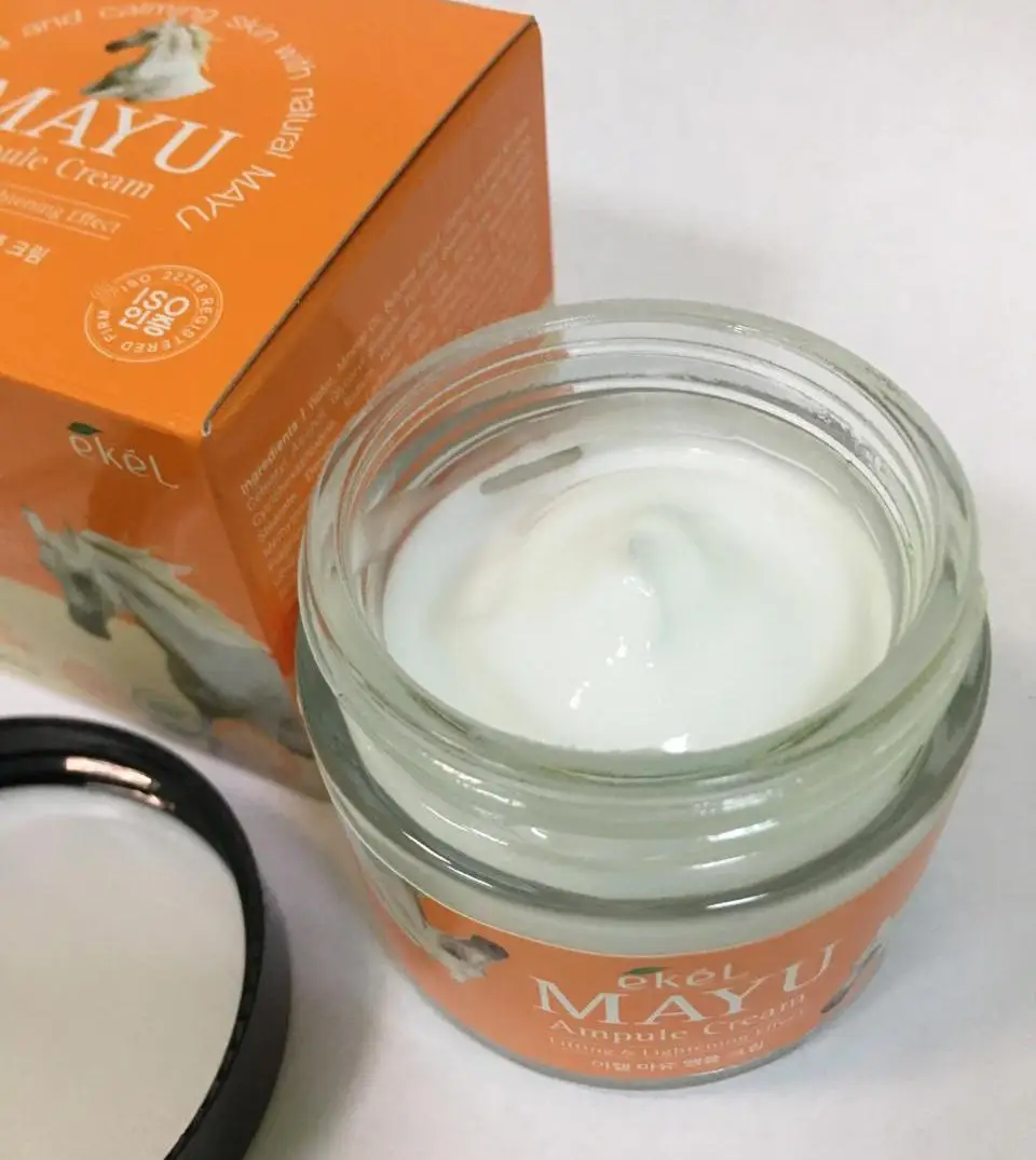 Ekel Mayu Ampule Cream увлажняющий крем с лошадиным жиром (арт. 6851)|Автозагары и бронзаторы