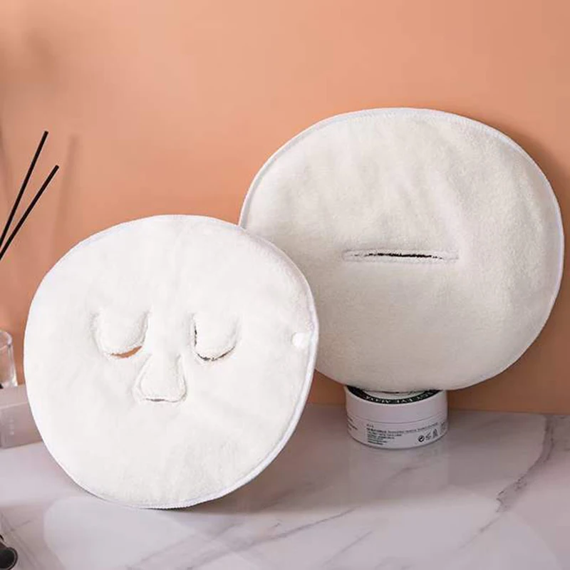 Наносить полотенце для лица холодный и горячий компрессионный домашней маски из