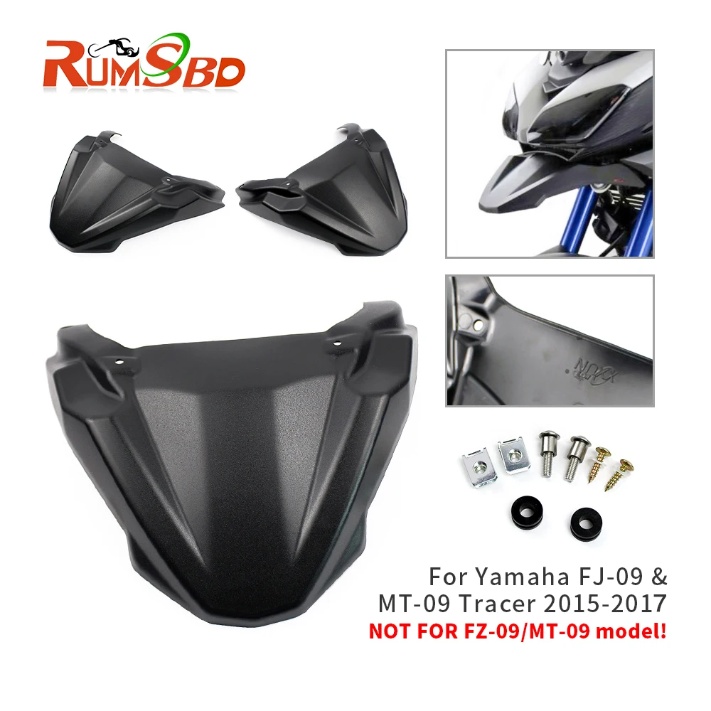 

Wheel Fender Beak For Yamaha MT09 Tracer 900 GT MT FJ 09 FJ09 Motorcycle Part Cowl Guard Extension 2015 2016 2017 2018 2019 2020