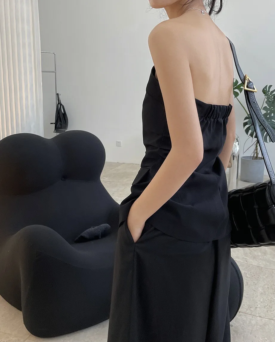 woman costume material vest from set