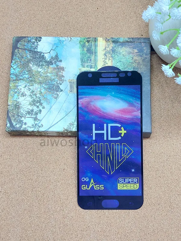 Защитное стекло Glass Pro+ для Samsung J3 2017/J330/J3Pro Full screen полноэкранное | Мобильные