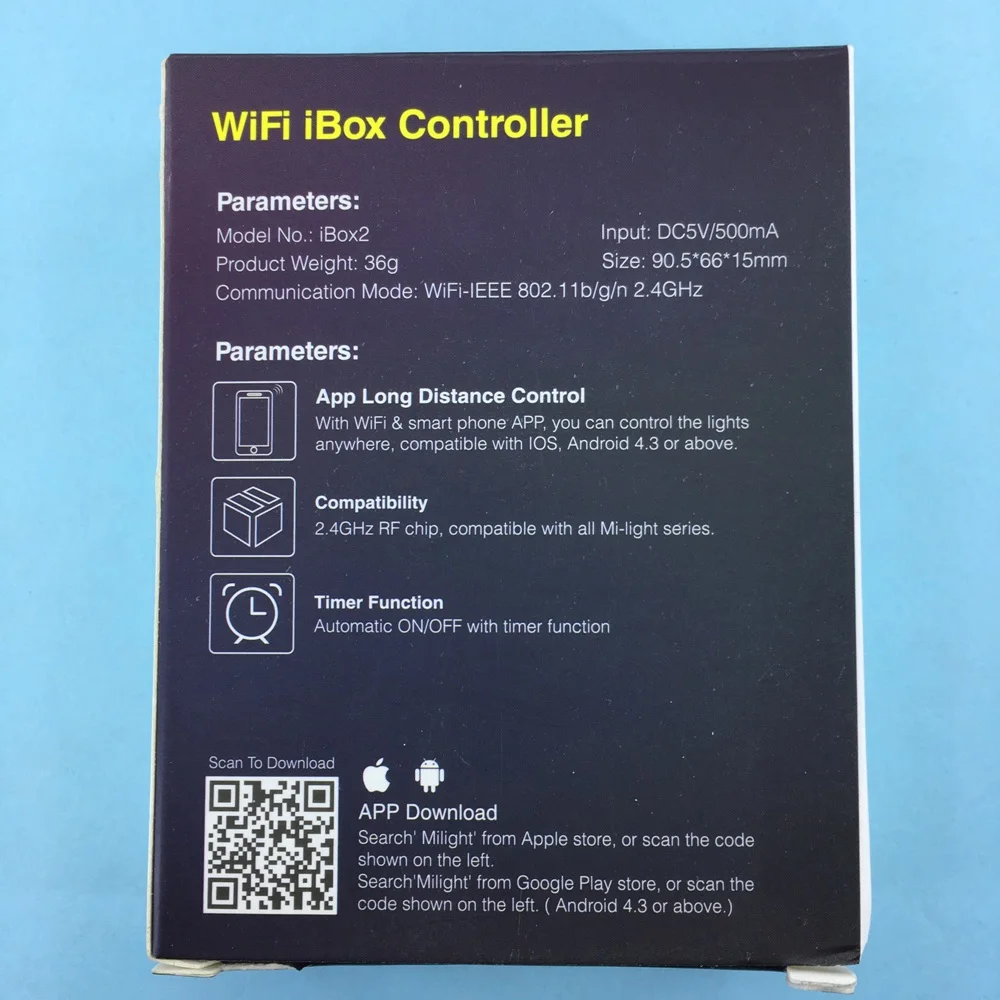 Wi-Fi контроллер iBox2 Mi-light/C-Ibox2 /Конвертер WiFi сигнала в RF сигнал | Строительство и