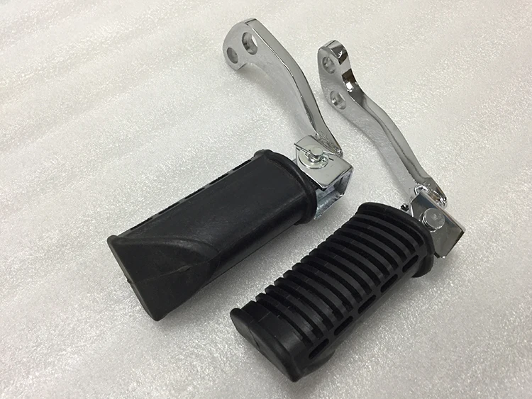 E0055 1 пара передних ножек мотоцикла для Honda HJ125 8 / GN125 H F передние педали Аксессуары