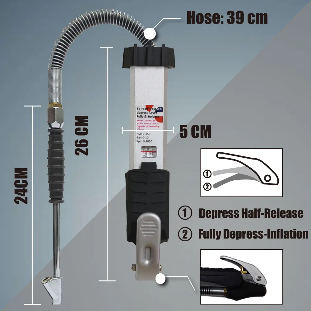 Новый профессиональный компрессор повышенной прочности для накачки шин