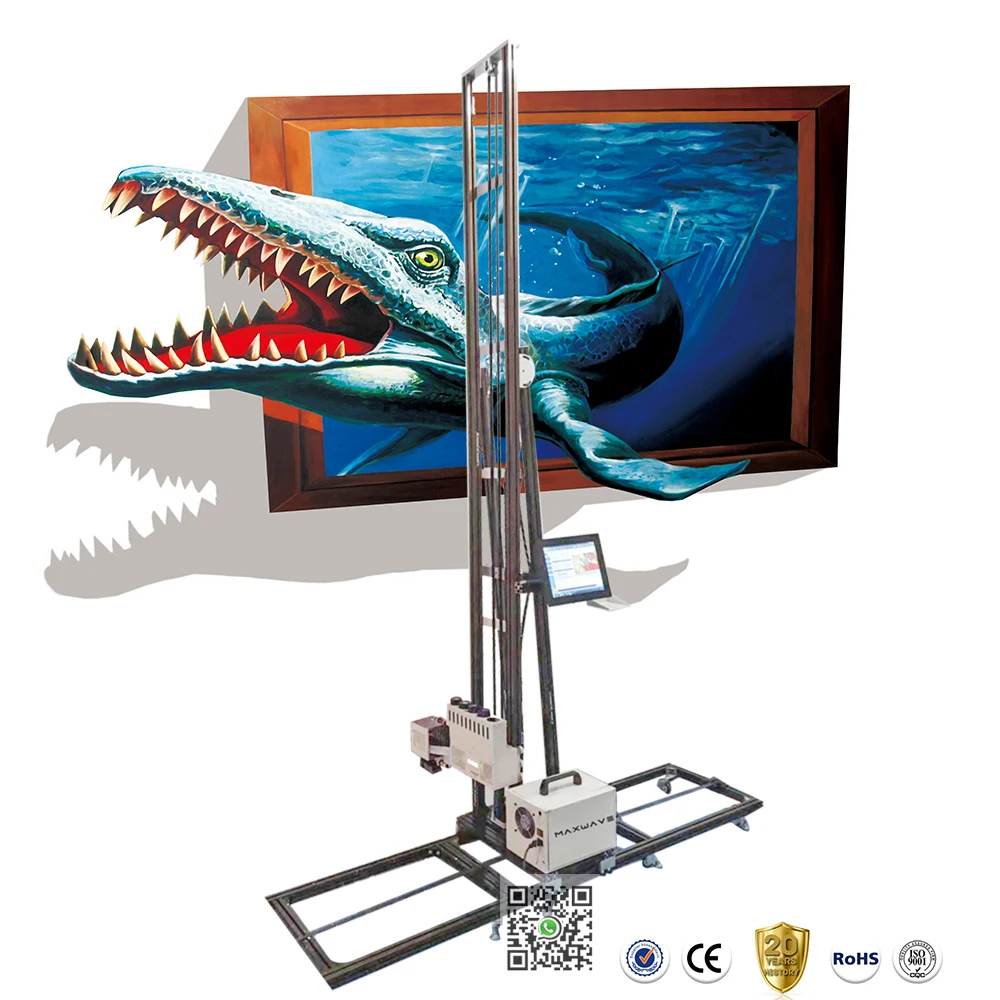 Вертикальная настенная 3D-печать стекло дерево керамика металл |