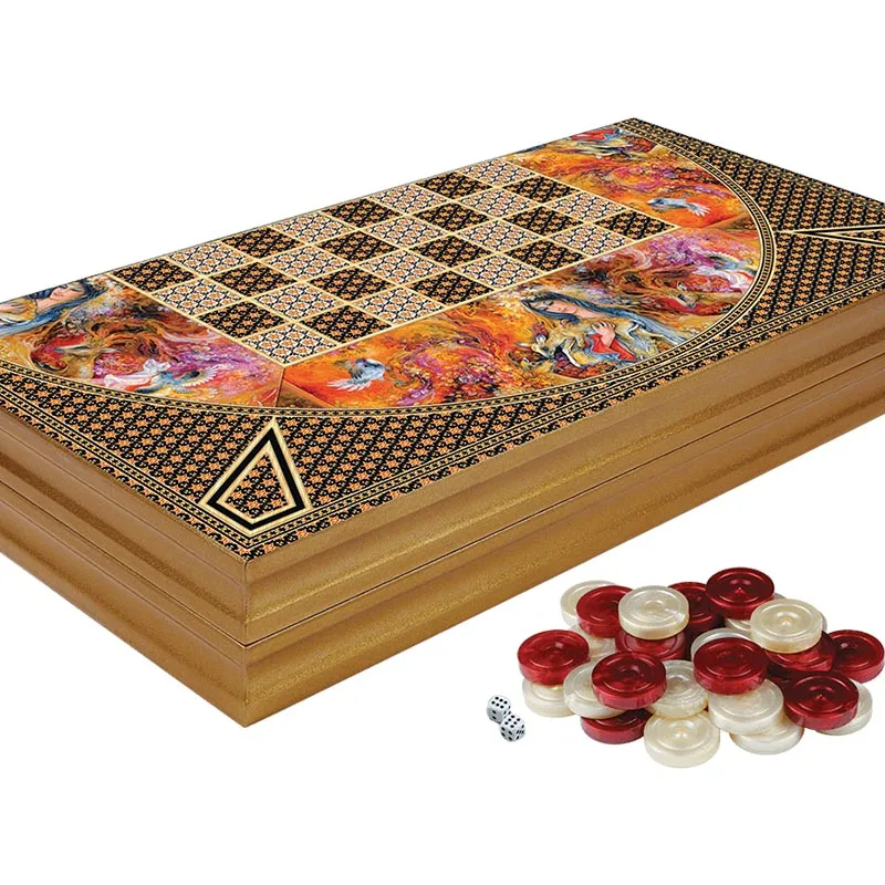 

Премиум Laila, настольная игра, роскошный набор для семейных развлекательных игр, кубики, шашки, плитка, подарок для взрослых