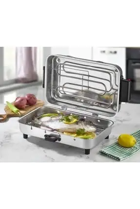 taner mega size electric grill bbq no smoke grill smokeless bbq home grill free global shipping