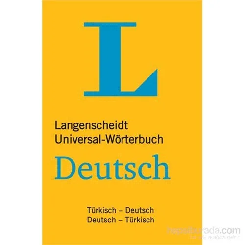 

Langenscheidt Turkish-German Dictionary book educational school language learning