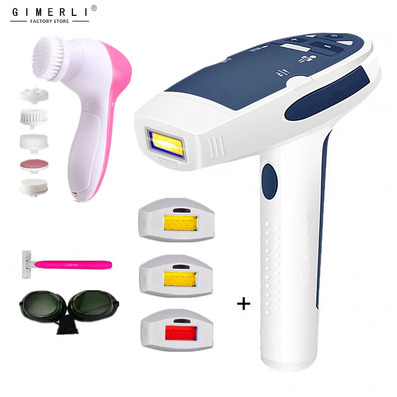 IPL лазер для удаления волос эпилятор женщин 2 4 миллионов вспышек перманентное