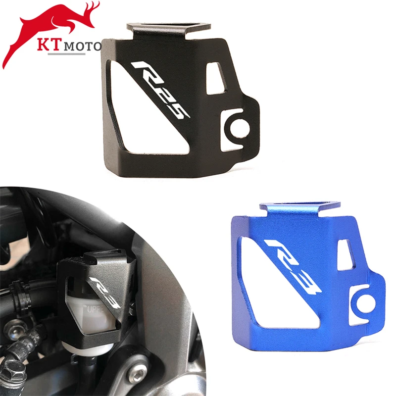

Для Yamaha R3 YZF-R3 YZFR3 R25 YZF-R25 2015 -2022 Высококачественная Задняя Тормозная жидкость резервуар Защитная крышка