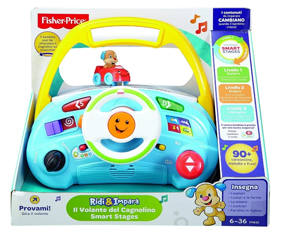 Fisher Price Младенческая DLD07 flying собачка умные сцены разноцветный…|Игровые фигурки и