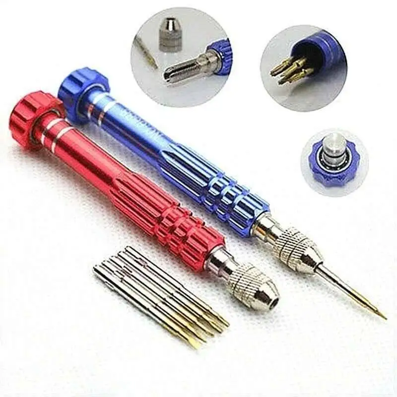 1 отвертка 5 бит прецизионный мини-набор для ремонта мобильных телефонов ПК