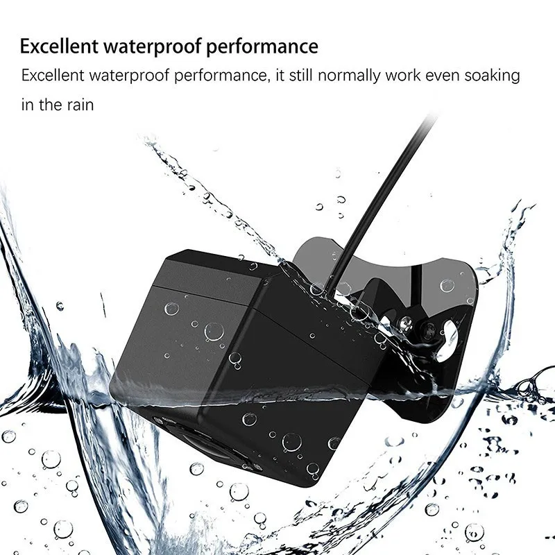 Новая Автомобильная камера заднего вида универсальная HD ночного видения