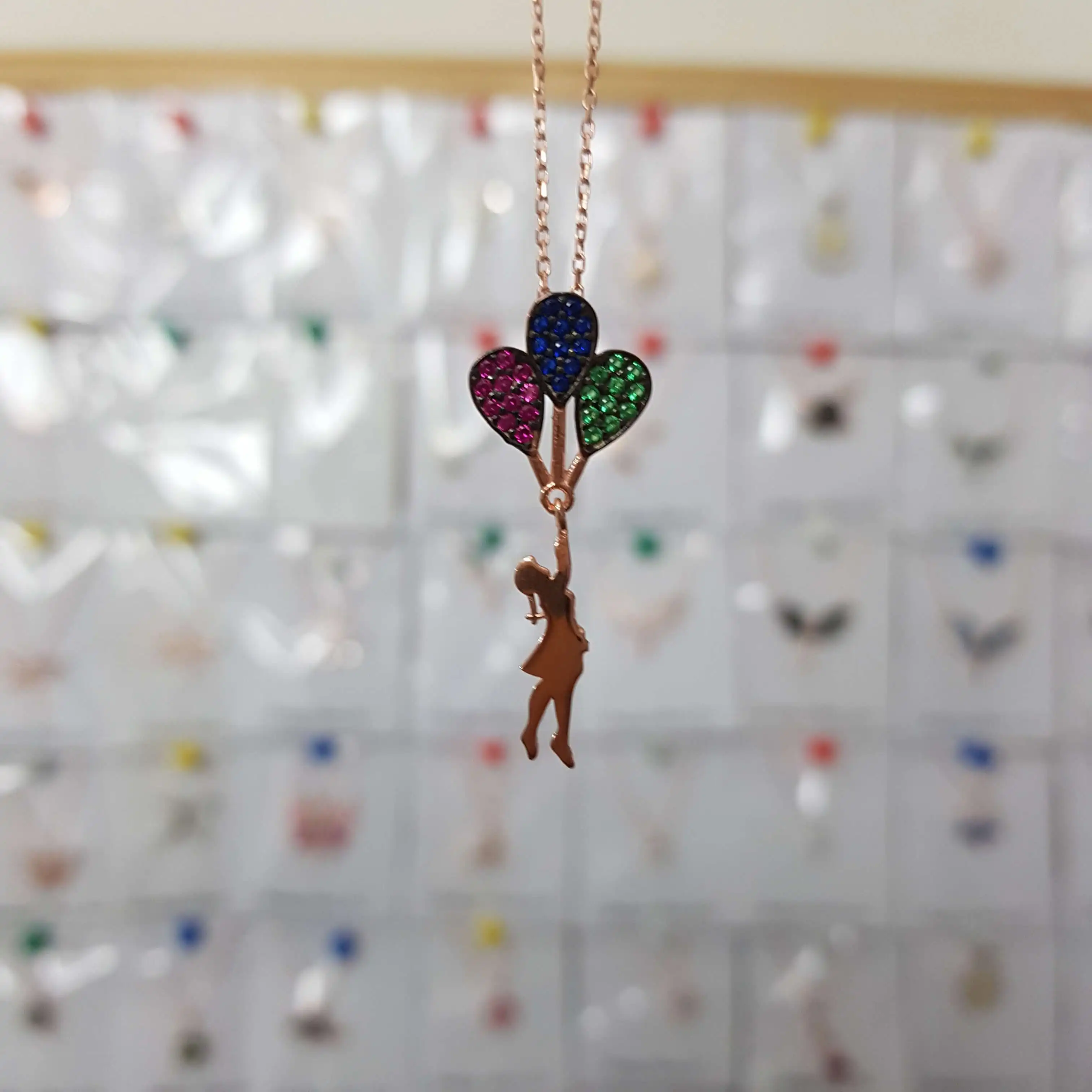 Collier en argent Sterling 925 avec pendentif en pierre précieuse, chaîne élégante de luxe, Style Cool, cadeau d'anniversaire
