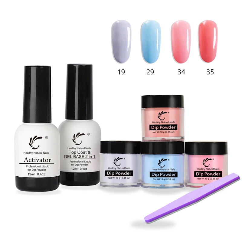 Kit 03 ТП 7 шт./компл. 0,35 oz порошок погружения ногтя+ 12 мл гель для гелевого маникюра без лампы затвердевающий акриловый Системы 10g порошок салон Декор инструмент - Цвет: Kit 03