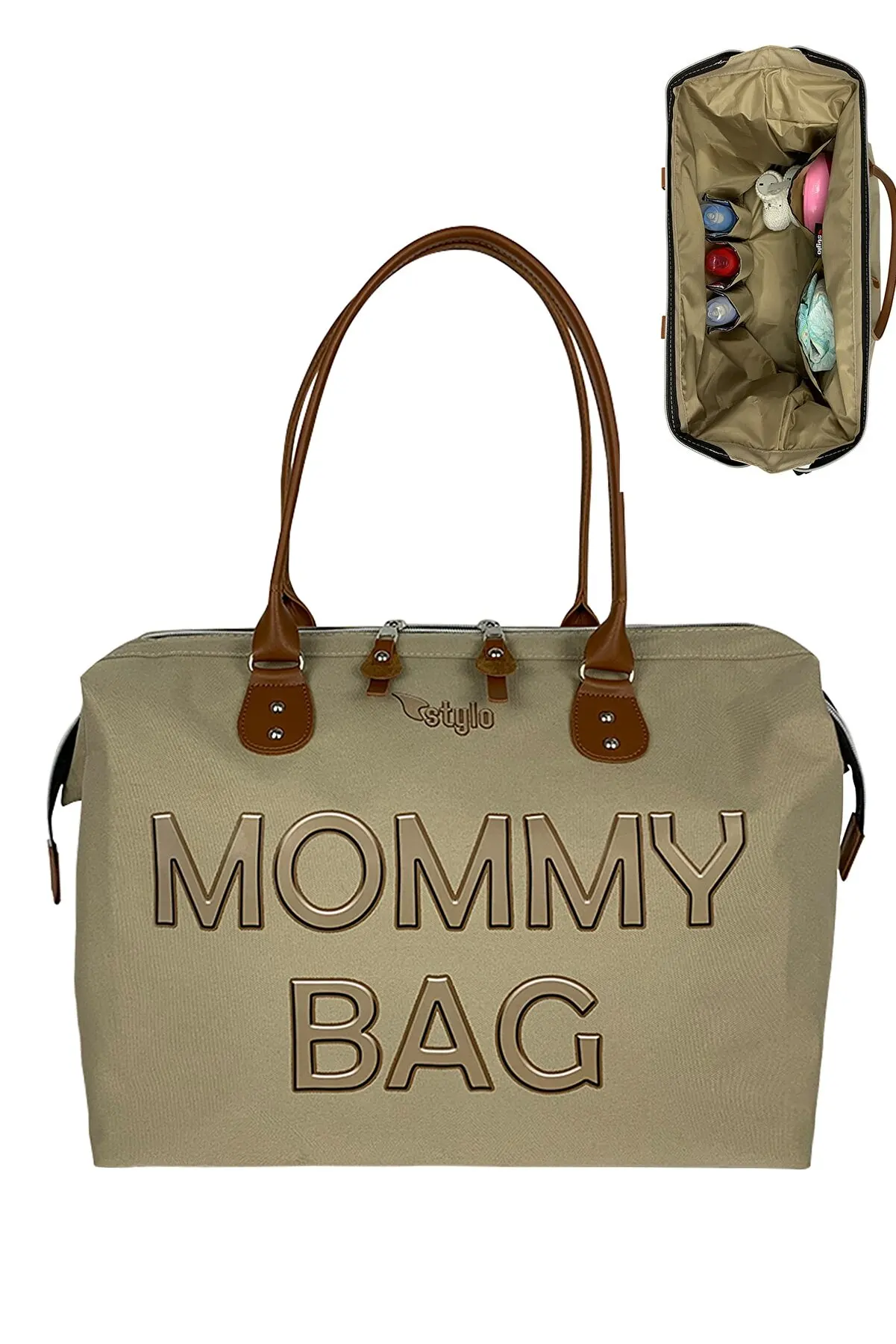 Mommy Bag Mother Bag large capacity mother çantasıkadın shoulder Bag travel Baby Diaper Bags VIP bags