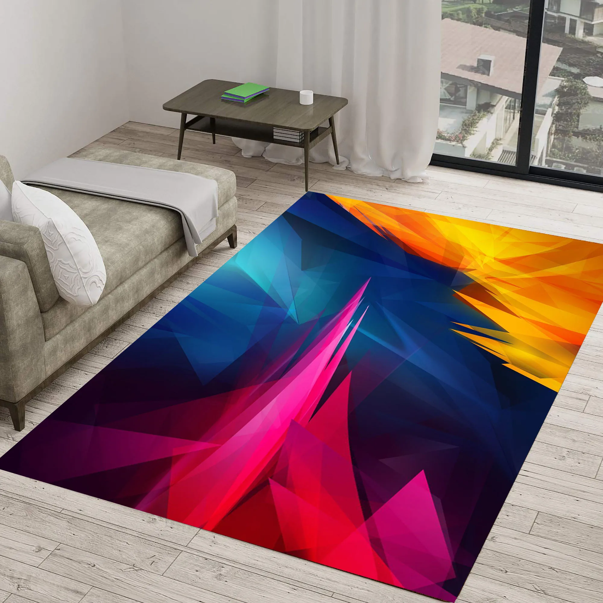 

Pattern Rug, Customizable Rug, Awesome Rugs for Living Room, Modern Rugs, Home Decor Rug, anti slip Rug Kids Room Carpet