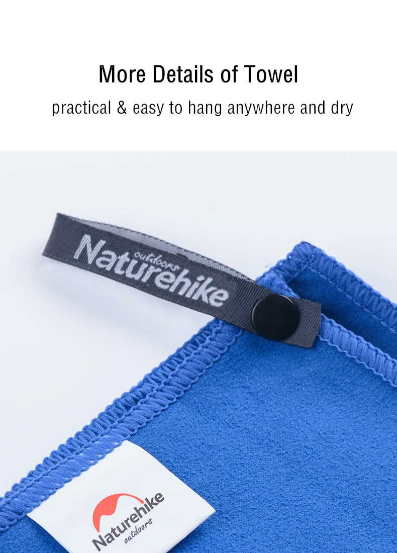 Naturehike ультралегкое компактное быстросохнущее полотенце из микрофибры для походов и кемпинга быстросохнущее дорожное полотенце для рук и лица полотенце для плавания в спортзале