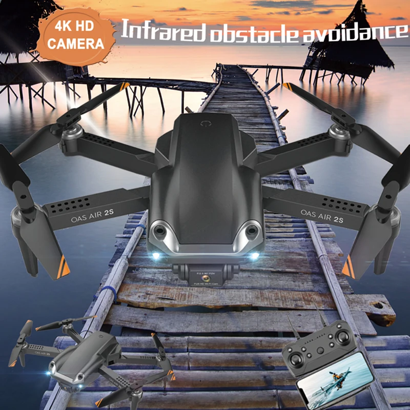 

2021 z608 Дроны с камерой Hd 4k качественная фотография ИК препятствия Квадрокоптер с дистанционным управлением Wifi Fpv Дрон игрушки