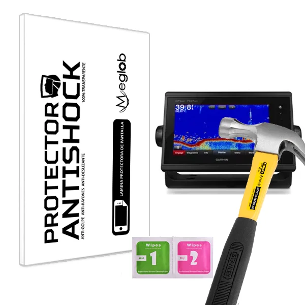 Защита экрана Анти-шок Анти-Царапины анти-осколки Совместимость с Garmin gpscap 7407 (xsv) |