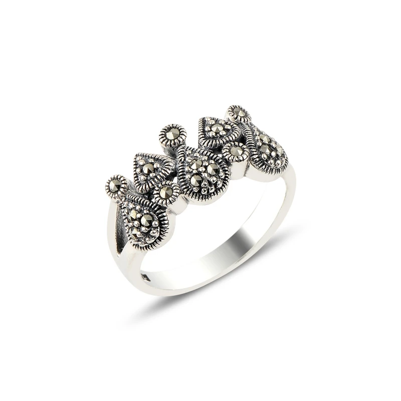 

Silver 925 Sterling Marcasite Ring
