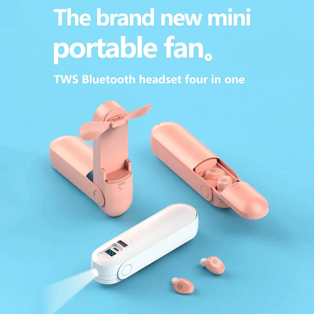 Беспроводные наушники-вкладыши F7 TWS спортивные водонепроницаемые с зарядным