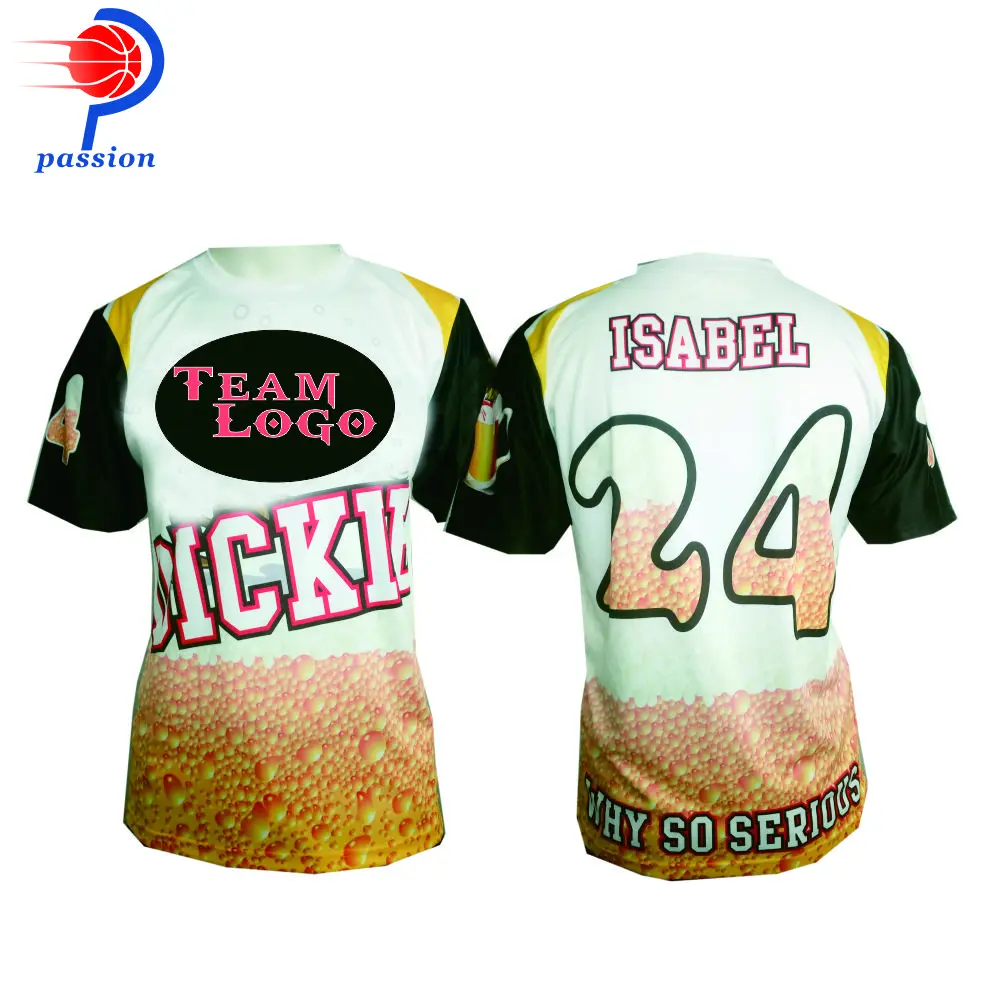 Высокое качество 3D цифровой Сублимированный пиво дизайн фон софтбол