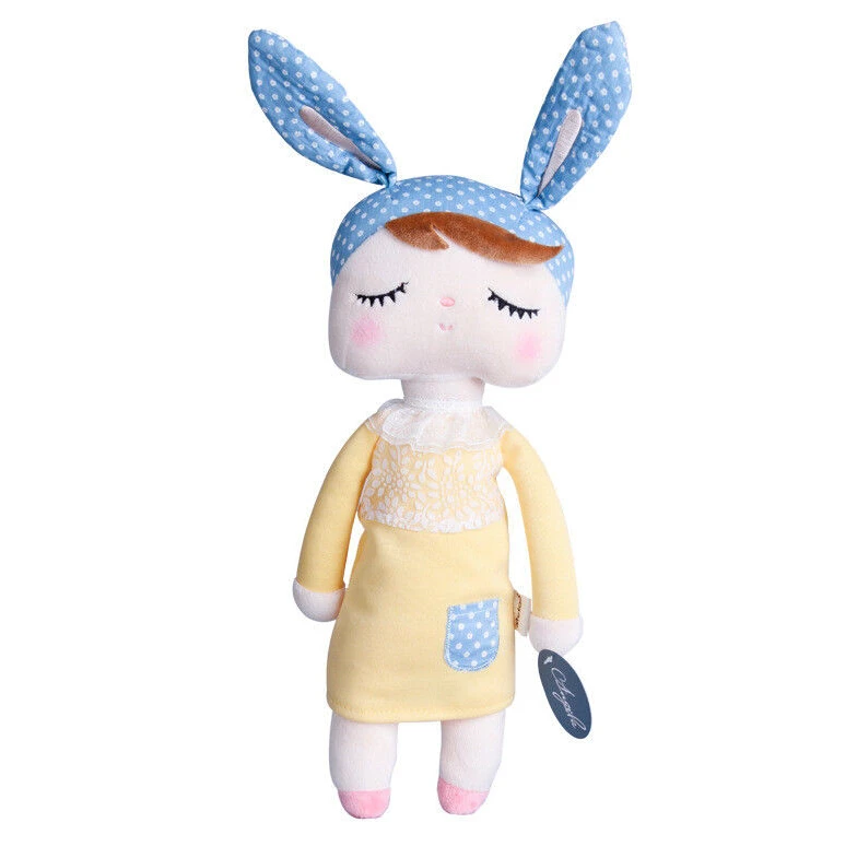 Metoo Angela Sleeping Girl Bunny Rabbit Plush 13in Stuffed Toy Kids Xmas Birthday Gifts Newest Hot | Игрушки и хобби