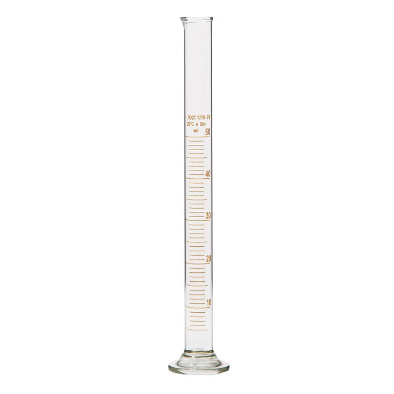 

Measuring cylinder, glass, 50 ml