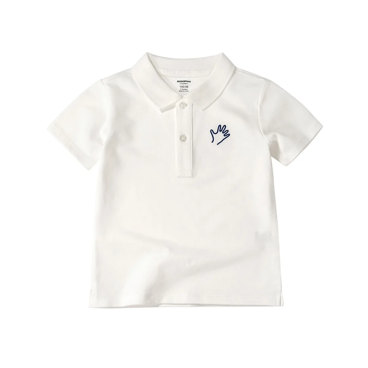

MINIZONE polo unisex cotton tshirt short sleeve boy girl