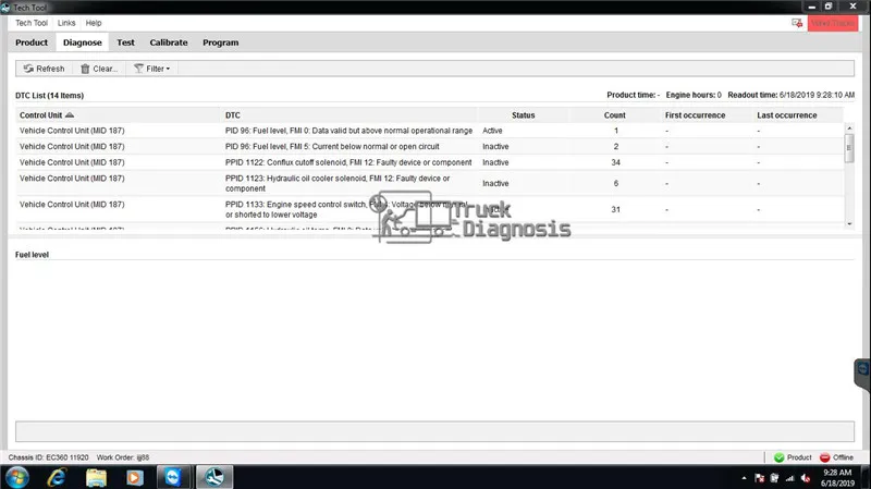 Toughbook CF19 ноутбук vcads 88890180 интерфейс с PTT 2,7/88890020 vcads pro для volvo грузовик диагностический сканер инструмент