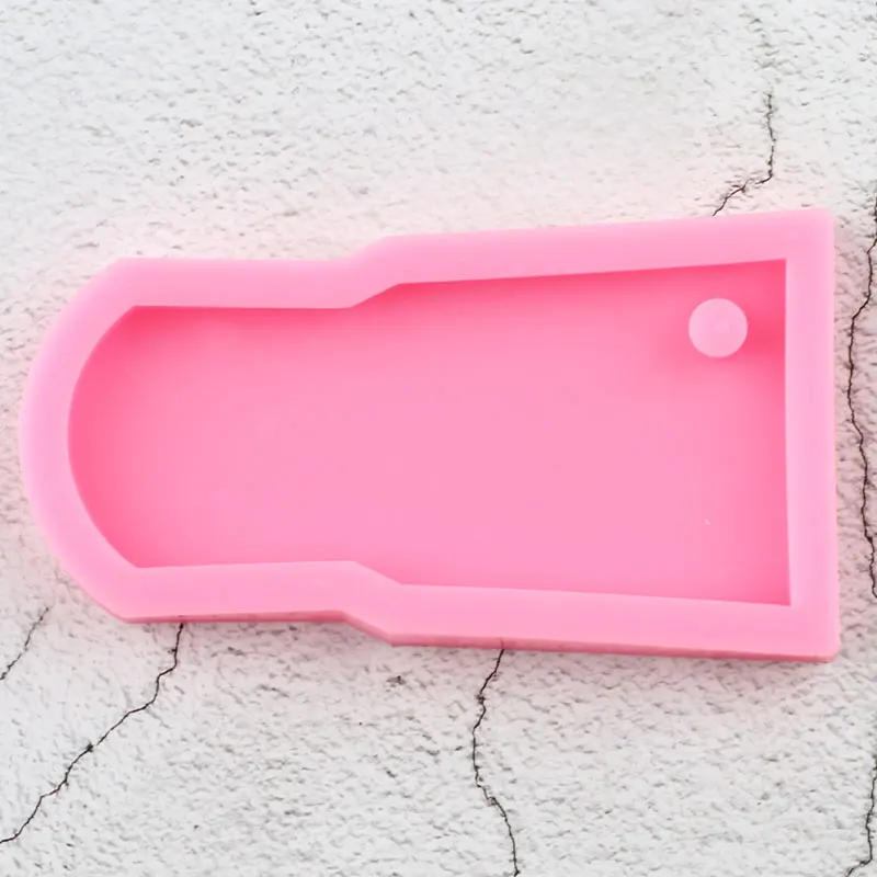 

Shiny Cup Tumbler Water Glass Epoxy Resin Silicone Mold Craft Custom Keychain DIY Handmade Jewelry Molds Pendant Charms Mould