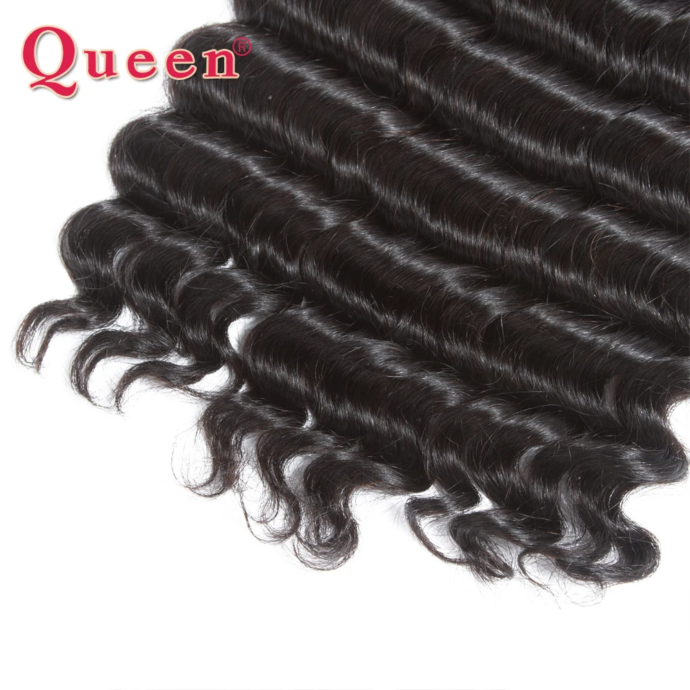 

Queen Hair Products Peruvian Loose Deep Hair 4 Bundle Deals Human Hair Weave Bundles 8"-28" Remy Hair Extensions Natural Color