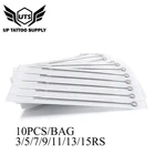 Одноразовые тату-иглы RS, 10 шт., высококачественные стерильные иглы 35791115rs для круглого шейдера, профессиональное тату-оборудование