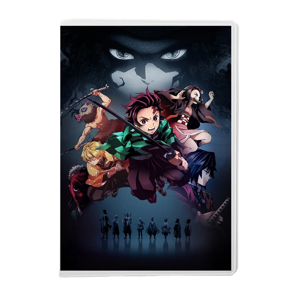 Обложка для паспорта аниме Клинок рассекающий демонов Demon Slayer Танджиро Камадо