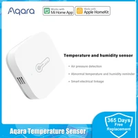 aqara temperature sensor wireless connection zigbee 3 0 mijia humidity atmospheric smart home sensor for app mi home and homekit