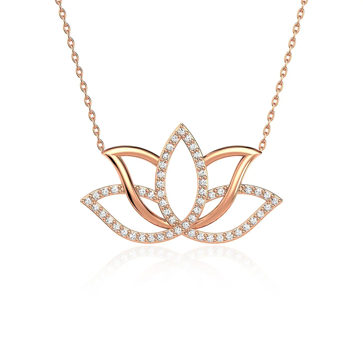 Collier en argent Sterling 925 pour femmes, pendentif de fleur de Lotus en pierre de Zircon, cadeau d'anniversaire, chaîne élégante et Cool de luxe
