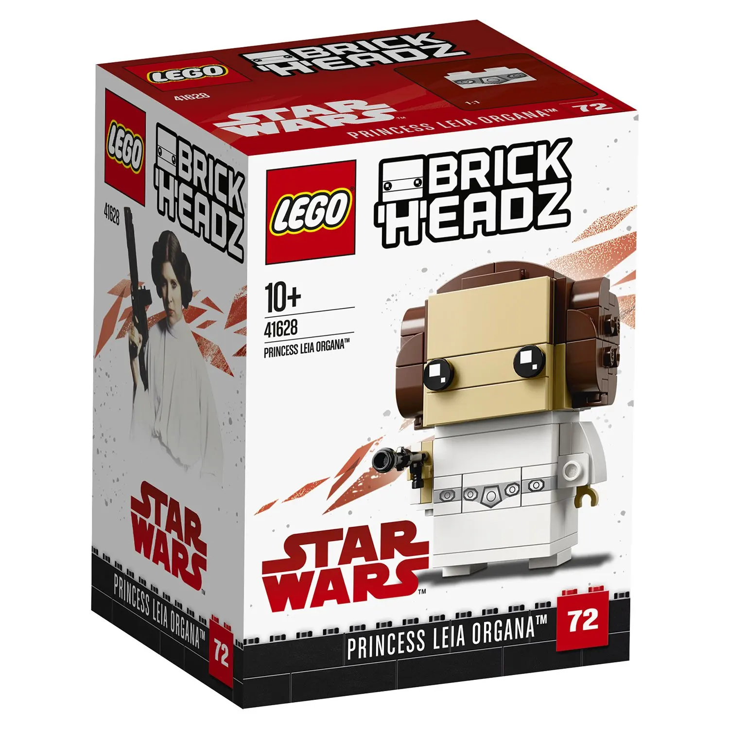 Конструктор LEGO BrickHeadz Принцесса Лея Органа 41628|Блочные конструкторы| |