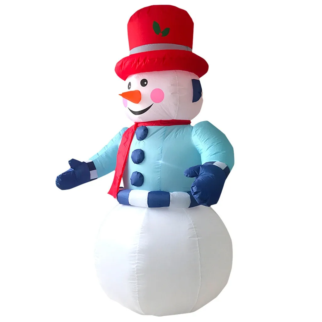 

Inflatable Doll Christmas Garden Indoor Outdoor Inflatable Santa Claus Sitting Snowman 4ft 120cm Christmas Inflatable Decoration