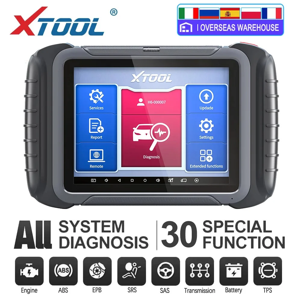Автомобильные Диагностические Приборы XTOOL D8 OBD2 АБС SAS TPMS DPF obd 2 считыватель кодов