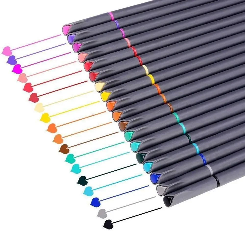 

Journal Planner Pens Colored Pens Fine Point Markers Fine Tip Drawing Pens Porous Fineliner Pen for Bullet Journaling Writing