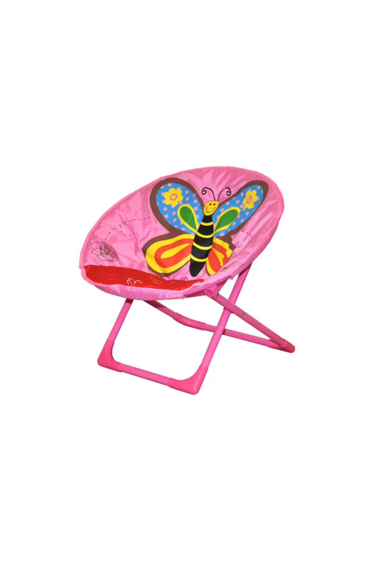 구매 어린이 달 의자 만화 의자 아기 식사 의자 접이식 등받이 의자 휴대용 야외 비치 의자 휴대용 초경량