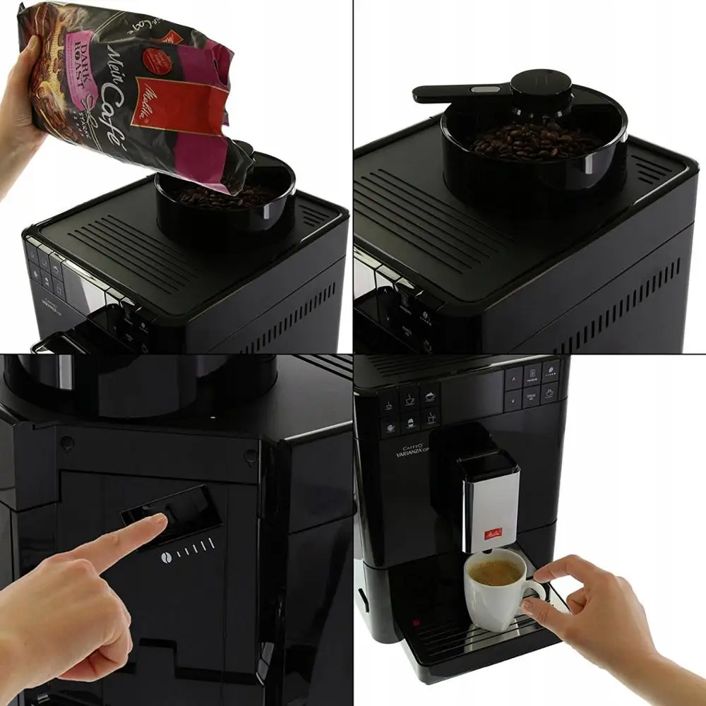 Автоматическая кофемашина Melitta Caffeo Passione OneTouch F 531-101 серебро | Бытовая техника