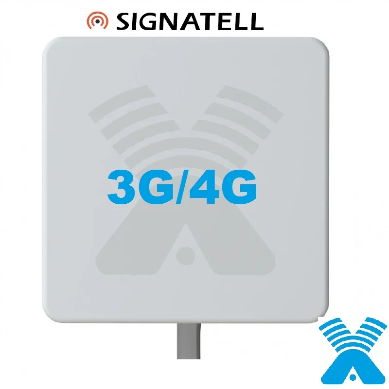 Антенна Антекс Zeta 20 dBi. 3G/4G/Wi Fi Внешняя панельная антенна для усиления мобильного